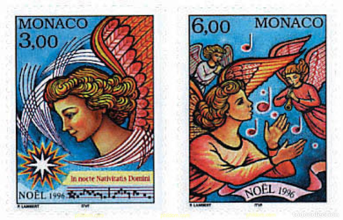 Sellos: 32602 MNH MONACO 1996 NAVIDAD