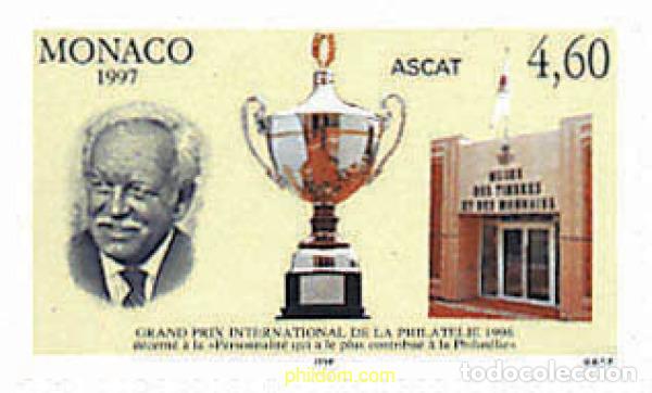 Sellos: 77465 MNH MONACO 1997 ASCAT. GRAN PREMIO INTERNACIONAL DE LA FILATELIA 1996
