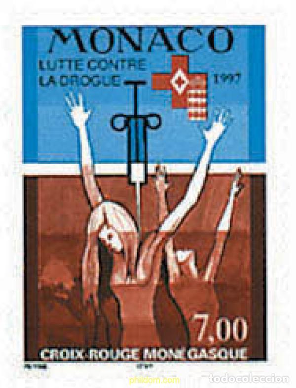 Sellos: 32504 MNH MONACO 1997 CRUZ ROJA MONEGASCA