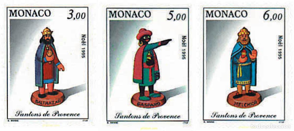 Sellos: 32957 MNH MONACO 1995 NAVIDAD