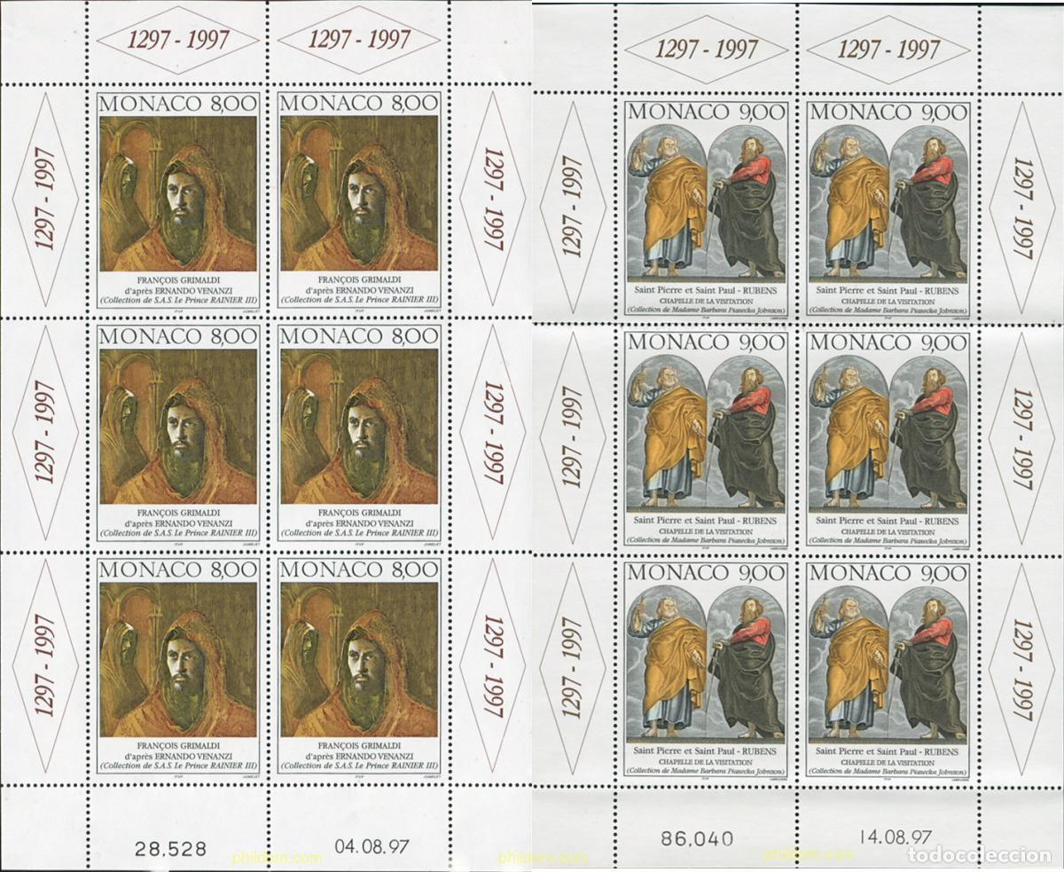 Sellos: 11844 MNH MONACO 1997 ARTE