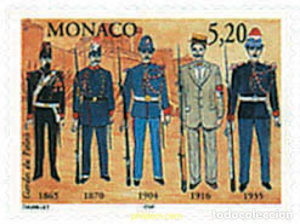 Sellos: 226958 MNH MONACO 1997 COMPA&Ntilde;IA DE CARABINEROS DEL PRINCIPE RAINIERO III