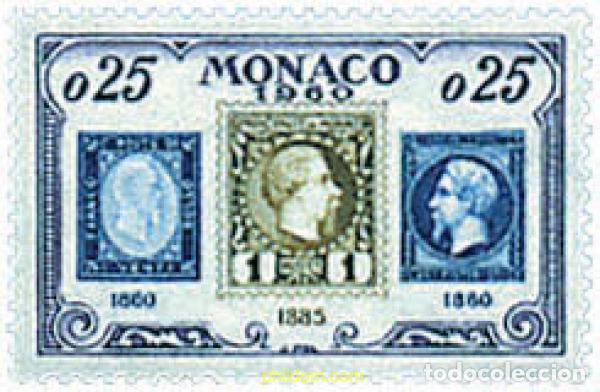 Sellos: 34728 MNH MONACO 1960 75 ANIVERSARIO DEL SELLO DE MONACO