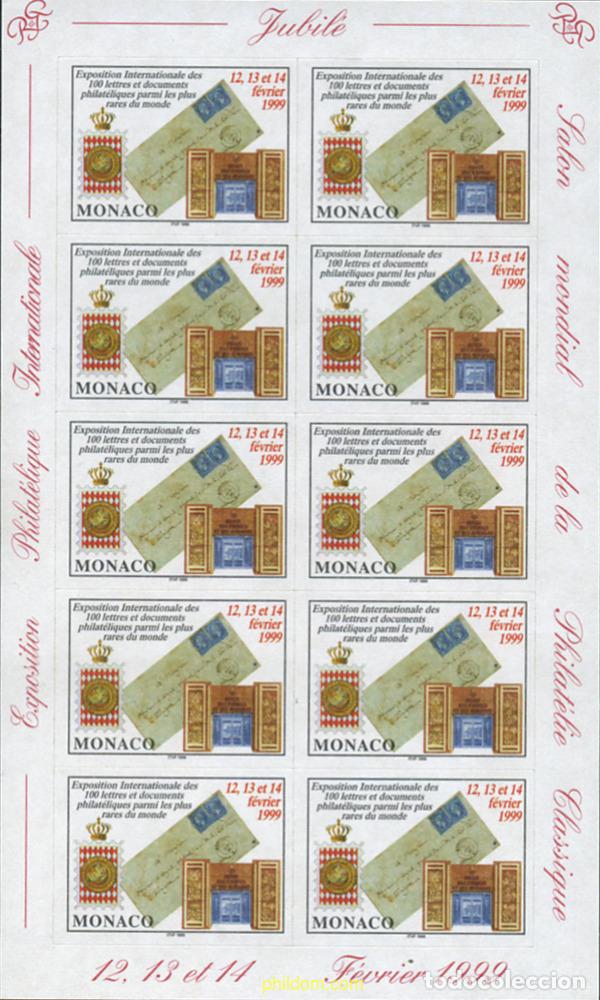 Sellos: 9613 MNH MONACO 1999 MONACO 99. EXPOSICION FILATELICA INTERNACIONAL