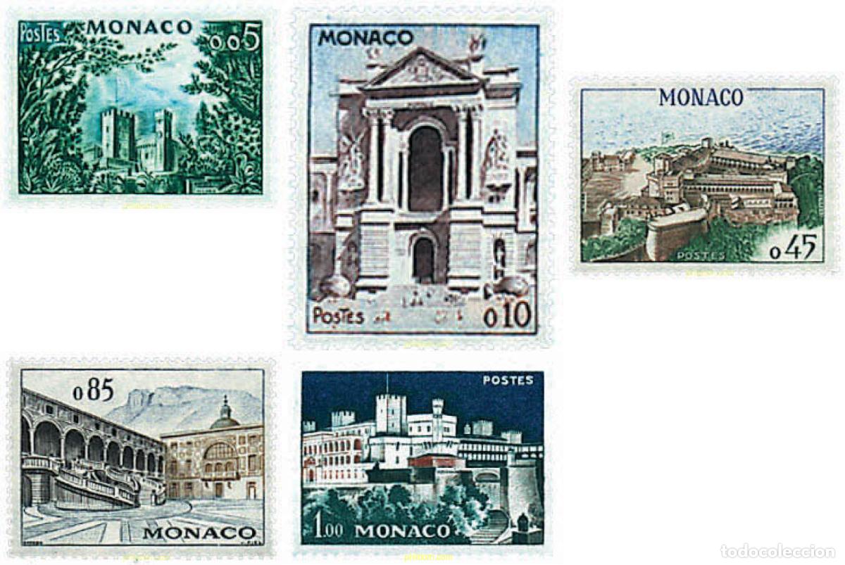 Sellos: 32541 MNH MONACO 1960 VISTAS DEL PRINCIPADO