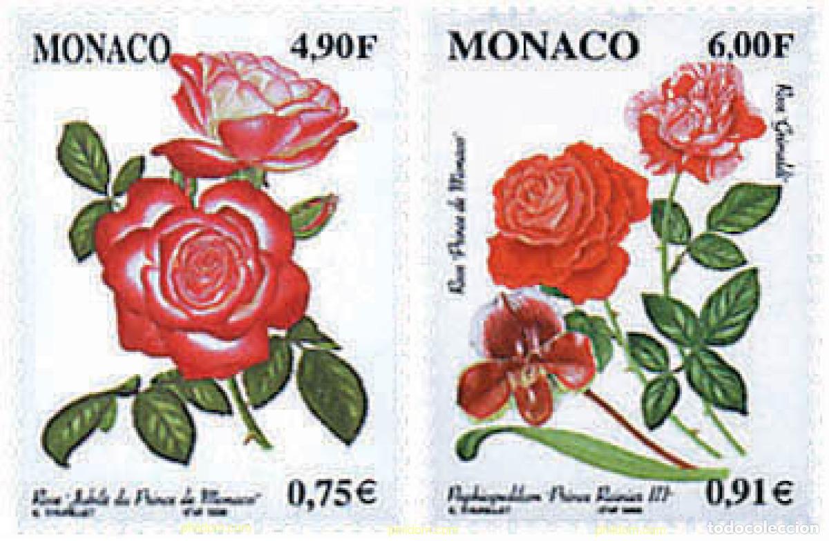 Stamps: 97056 MNH MONACO 1999 CULTIVO DE FLORES