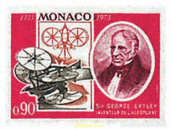 Selos: 32690 MNH MONACO 1973 BICENTENARIO DEL NACIMIENTO DE GEORGE CADEY