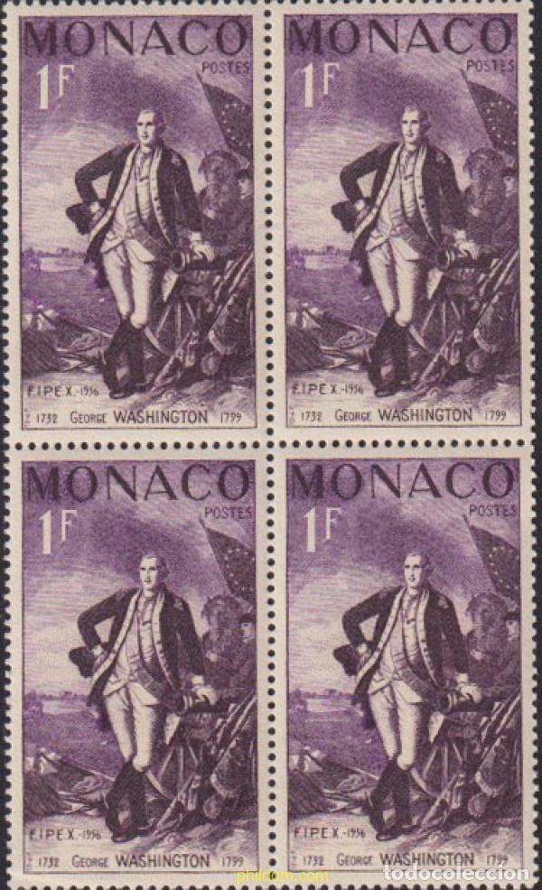 Selos: 620695 MNH MONACO 1956 FIPEX. EXPOSICION FILATELICA INTERNACIONAL EN NUEVA YORK