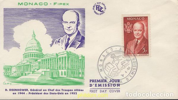 Selos: 642184 MNH MONACO 1956 FIPEX. EXPOSICION FILATELICA INTERNACIONAL EN NUEVA YORK