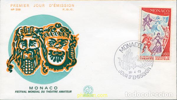 Timbres: 228922 MNH MONACO 1973 5 FESTIVAL DE TEATRO AMATEUR
