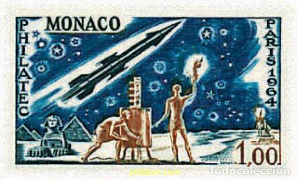 Timbres: 67749 MNH MONACO 1964 PHILATEC. EXPOSICION FILATELICA INTERNACIONAL