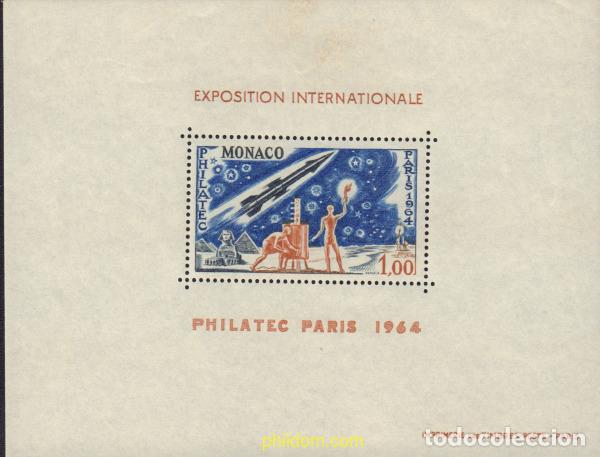 Timbres: 576213 MNH MONACO 1964 PHILATEC. EXPOSICION FILATELICA INTERNACIONAL