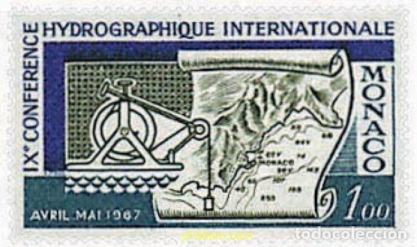 Timbres: 32440 MNH MONACO 1967 9 CONFERENCIA HIDROGRAFICA INTERNACIONAL