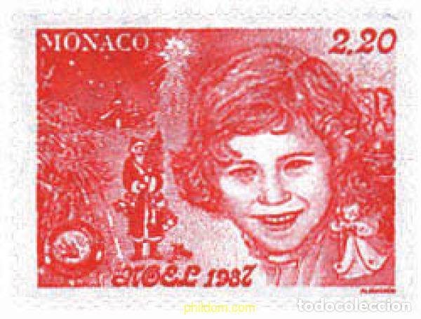 Stamps: 32394 MNH MONACO 1987 NAVIDAD