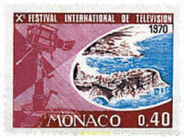 Stamps: 34738 MNH MONACO 1969 10 FESTIVAL INTERNACIONAL DE TELEVISION