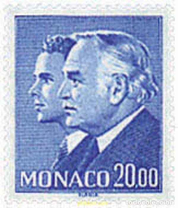 Selos: 34816 MNH MONACO 1988 PRINCIPES RAINIERO III Y ALBERTO