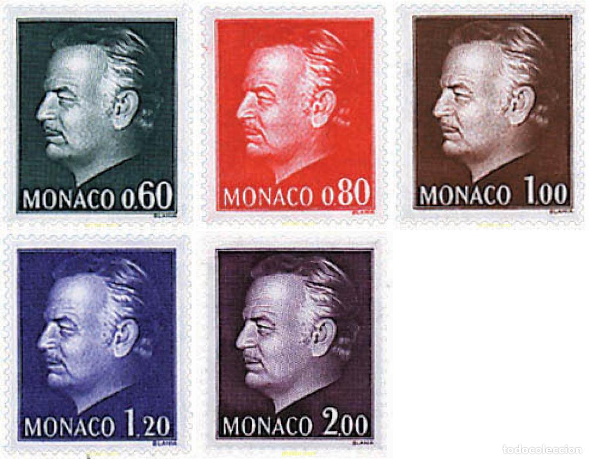 Selos: 34775 MNH MONACO 1974 PRINCIPE RAINIERO III