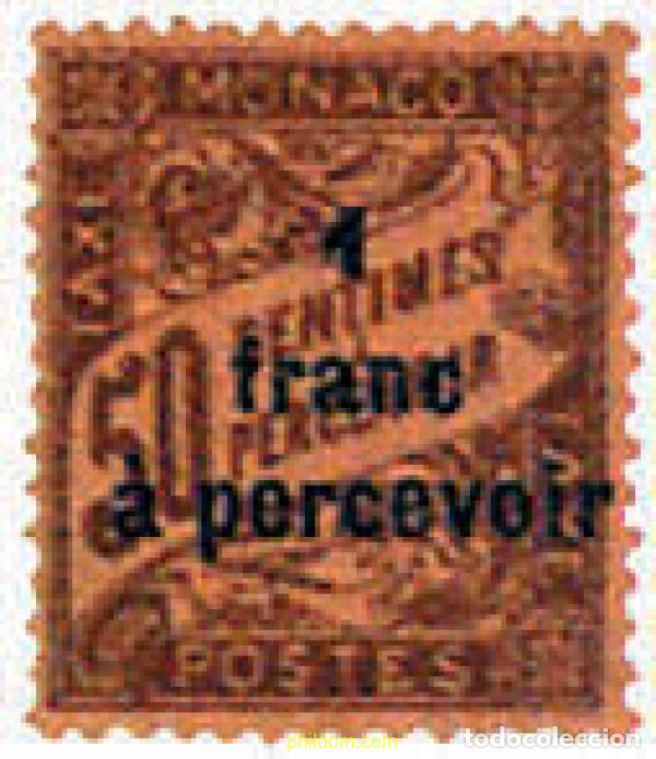 Sellos: 345144 HINGED MONACO 1925 CIFRAS