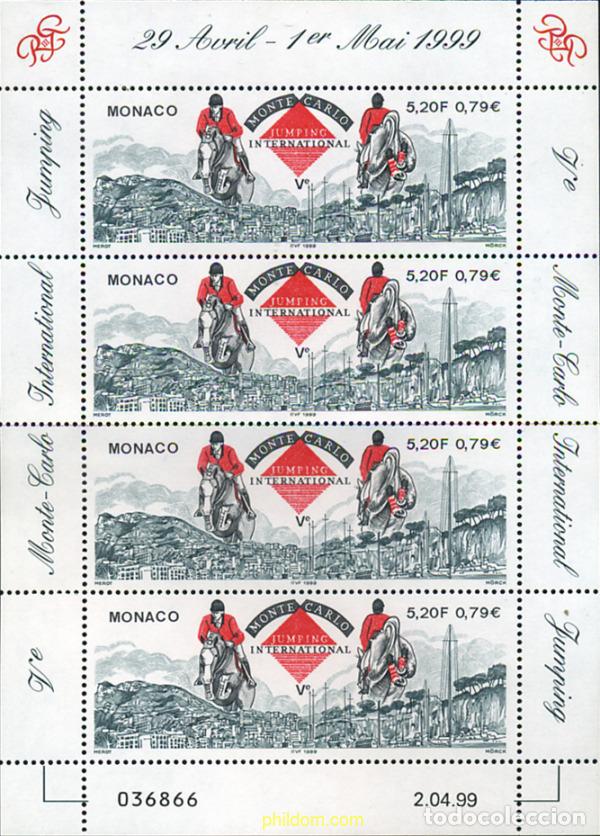 Sellos: 9602 MNH MONACO 1999 V JUMPING INTERNACIONAL