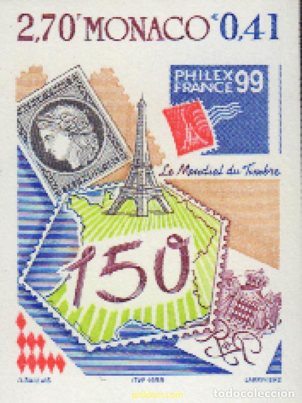 Sellos: 566819 MNH MONACO 1999 PHILEXFRANCE 99. EXPOSICION FILATELICA INTERNACIONAL