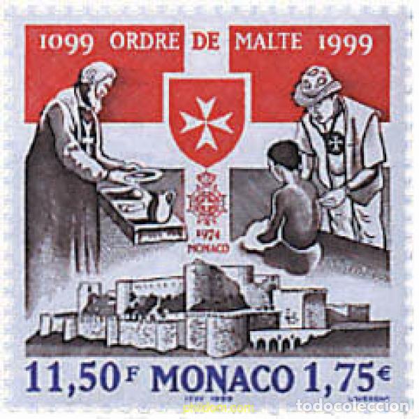 Sellos: 48534 MNH MONACO 1999 900 ANIVERSARIO DE LA ORDEN DE MALTA