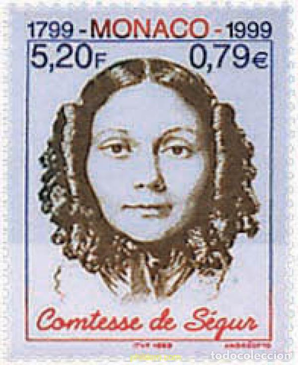 Sellos: 682453 MNH MONACO 1999 200 ANIVERSARIO DEL NACIMIENTO DE HONORE DE BALZAC Y 200 ANIVERSARIO DEL NAC