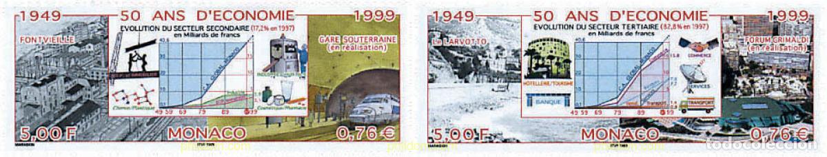 Sellos: 56021 MNH MONACO 1999 JUBILEO ECONOMICO