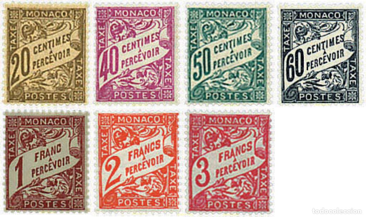 Sellos: 615489 HINGED MONACO 1925 CIFRAS