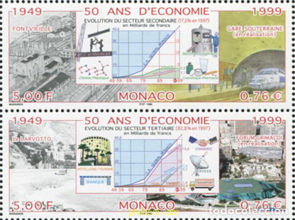 Sellos: 636553 MNH MONACO 1999 JUBILEO ECONOMICO