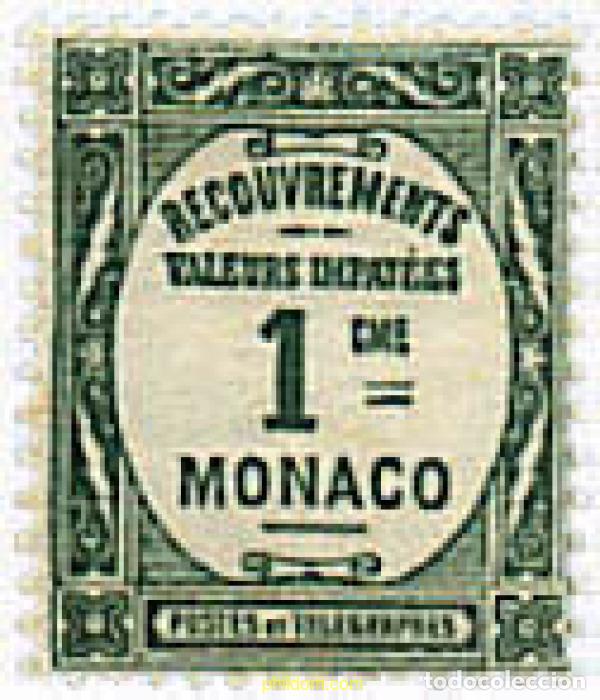 Sellos: 227664 HINGED MONACO 1925 CIFRAS