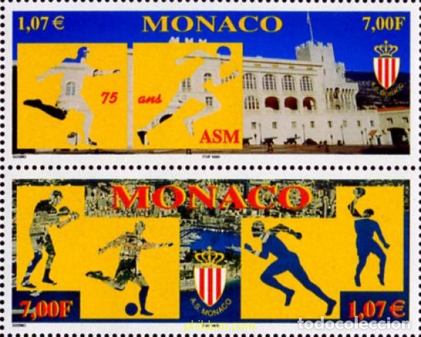 Sellos: 634074 MNH MONACO 1999 75 ANIVERSARIO DE LA ASOCIACION DEPORTIVA DE MONACO
