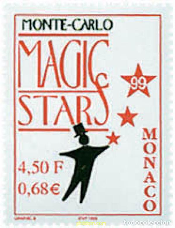 Sellos: 77499 MNH MONACO 1999 MONTECARLO MAGIC STARS