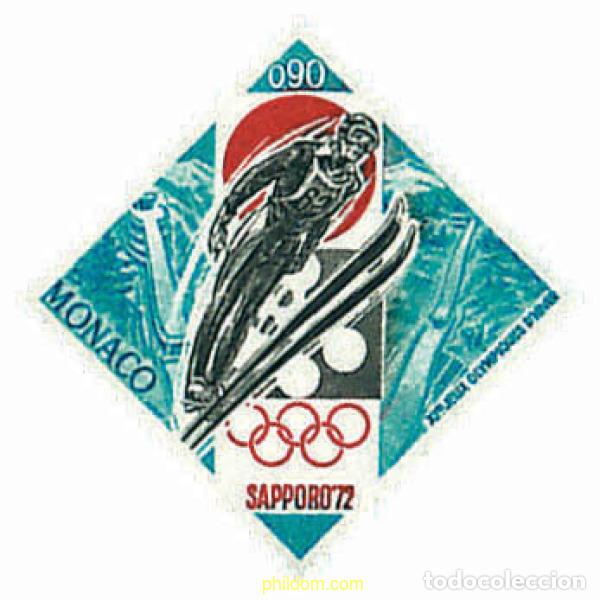 Sellos: 72783 MNH MONACO 1972 11 JUEGOS OLIMPICOS DE INVIERNO SAPPORO 1972