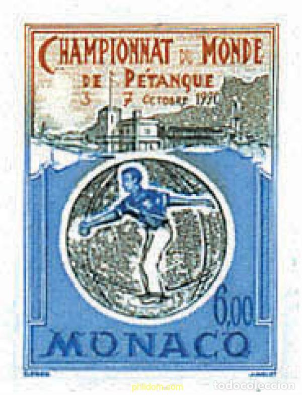 Sellos: 34829 MNH MONACO 1990 CAMPEONATO DEL MUNDO DE MOTONAUTICA