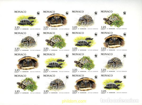 Sellos: 12771 MNH MONACO 1991 PROTECCION DE LA NATURALEZA