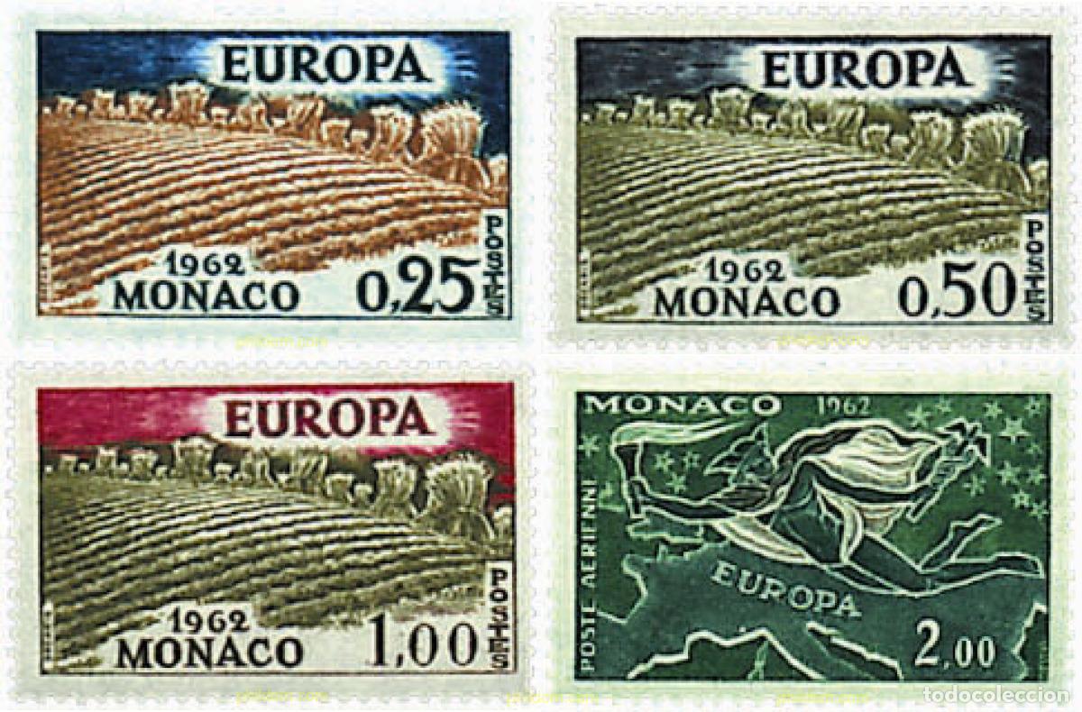 Sellos: 62072 MNH MONACO 1962 EUROPA CEPT