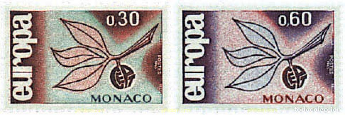 Sellos: 62099 MNH MONACO 1965 EUROPA CEPT. ESPIGA EUROPA