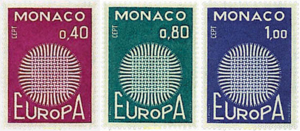 Sellos: 62212 MNH MONACO 1970 EUROPA CEPT. SOL FLAMANTE