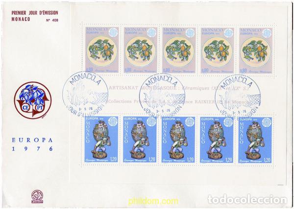 Sellos: 23765 MNH MONACO 1976 EUROPA CEPT 1976 - ARTESANIA