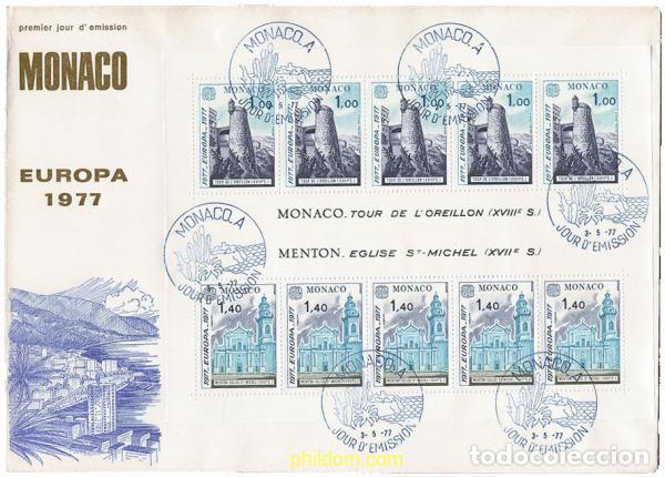 Sellos: 23791 MNH MONACO 1977 EUROPA CEPT. PAISAJES