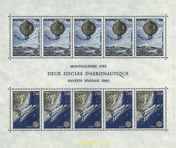 Sellos: 62533 MNH MONACO 1983 EUROPA CEPT. GRANDES OBRAS DE LA HUMANIDAD