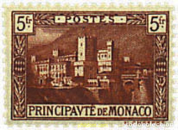 Sellos: 618011 HINGED MONACO 1922 PRINCIPE ALBERTO I Y VISTAS DEL PRINCIPADO