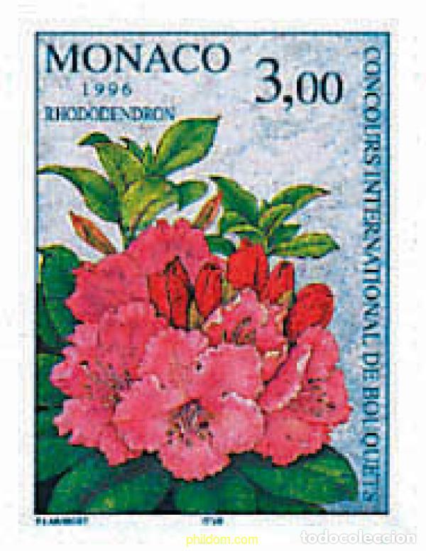 Sellos: 97044 MNH MONACO 1996 29 CONCURSO INTERNACIONAL DE RAMOS DE FLORES