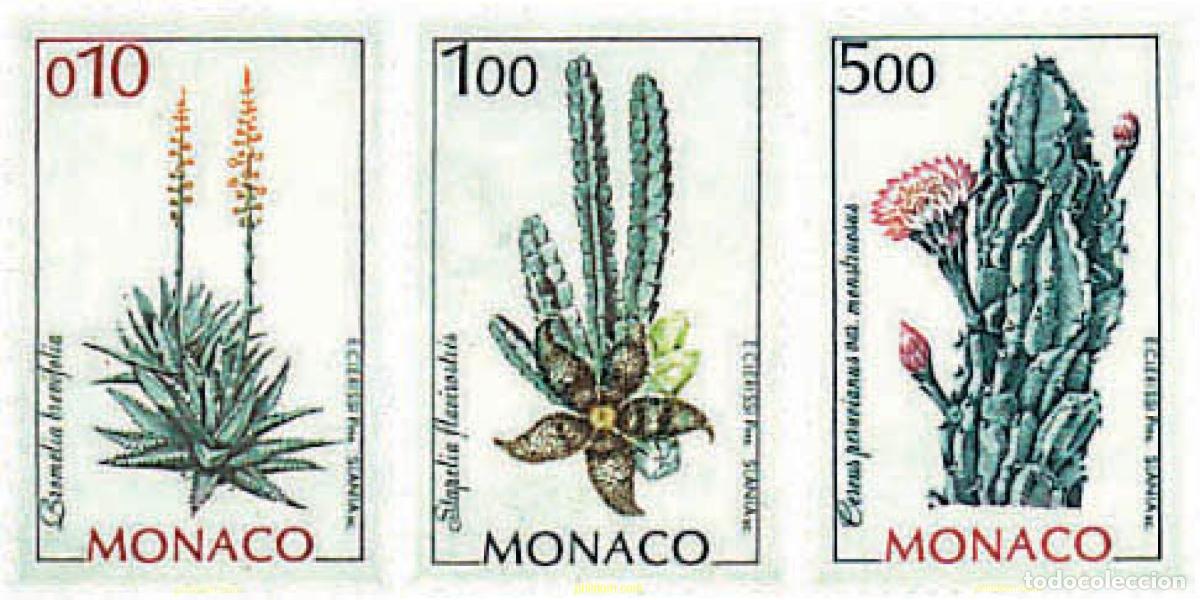 Sellos: 97046 MNH MONACO 1996 FLORES DEL JARDIN EXOTICO, H. CLERESSI