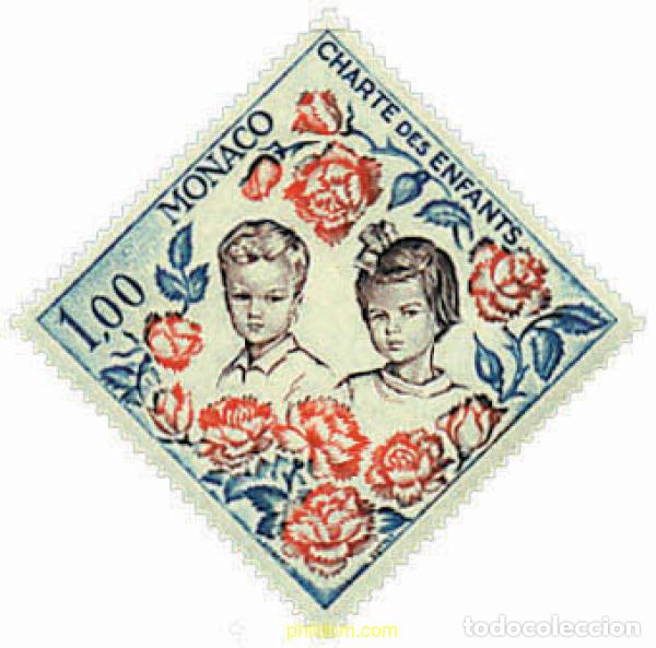 Sellos: 267109 MNH MONACO 1963 DIA DEL NI&Ntilde;O