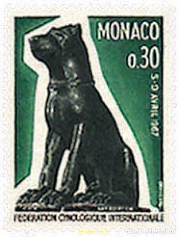 Briefmarken: 51007 MNH MONACO 1967 CONGRESO DE LA FEDERACION CINOLOGICA INTERNACIONAL