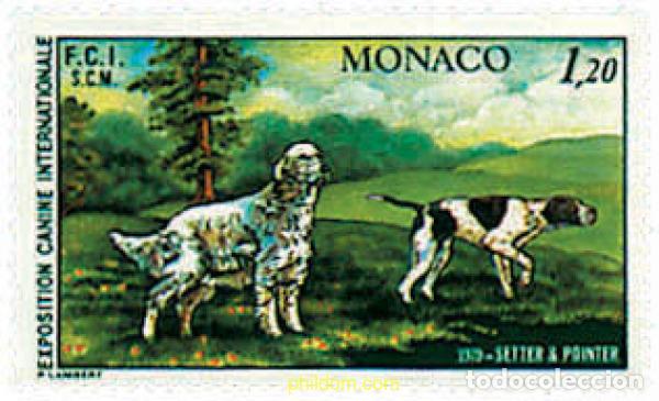 Stamps: 76905 MNH MONACO 1979 EXPOSICION CANINA INTERNACIONAL
