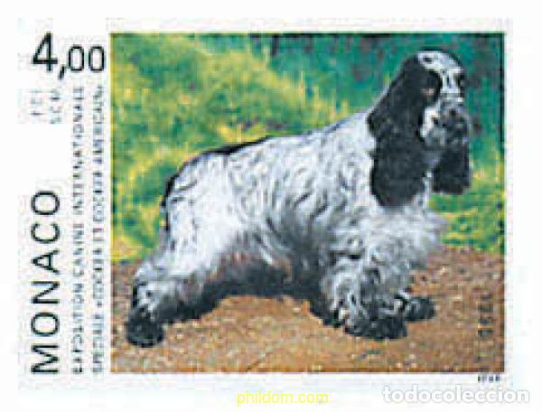 Briefmarken: 51036 MNH MONACO 1995 EXPOSICION CANINA INTERNACIONAL