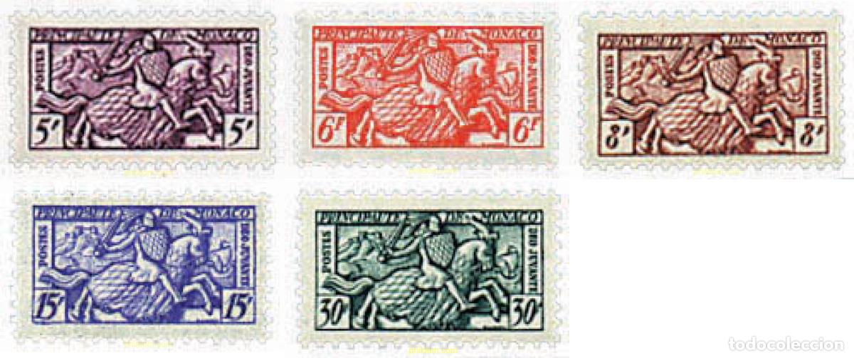 Sellos: 344542 HINGED MONACO 1955 SELLO DEL PRINCIPE