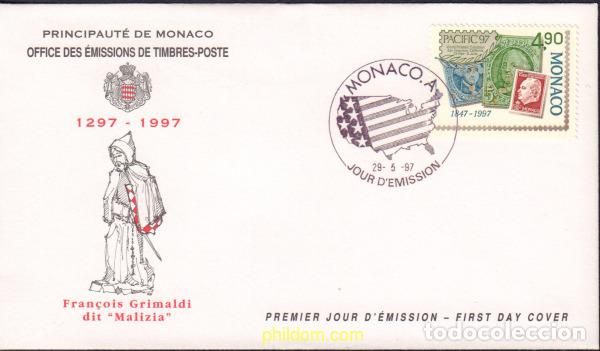Sellos: 406693 MNH MONACO 1997 PACIFIC 97. EXPOSICION FILATELICA INTERNACIONAL